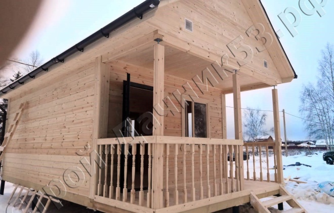 4 брусовой дом 4×7.5, 30 м², московская область,  пушкинский район, деревня луговая, снт третьяково (5)